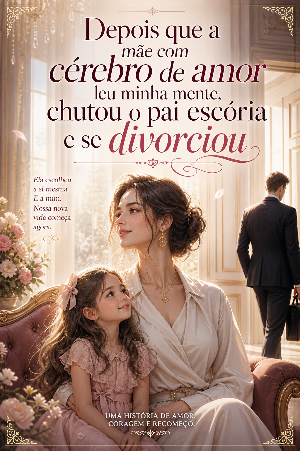 Depois que a mãe com cérebro de amor leu minha mente, chutou o pai escória e se divorciou
