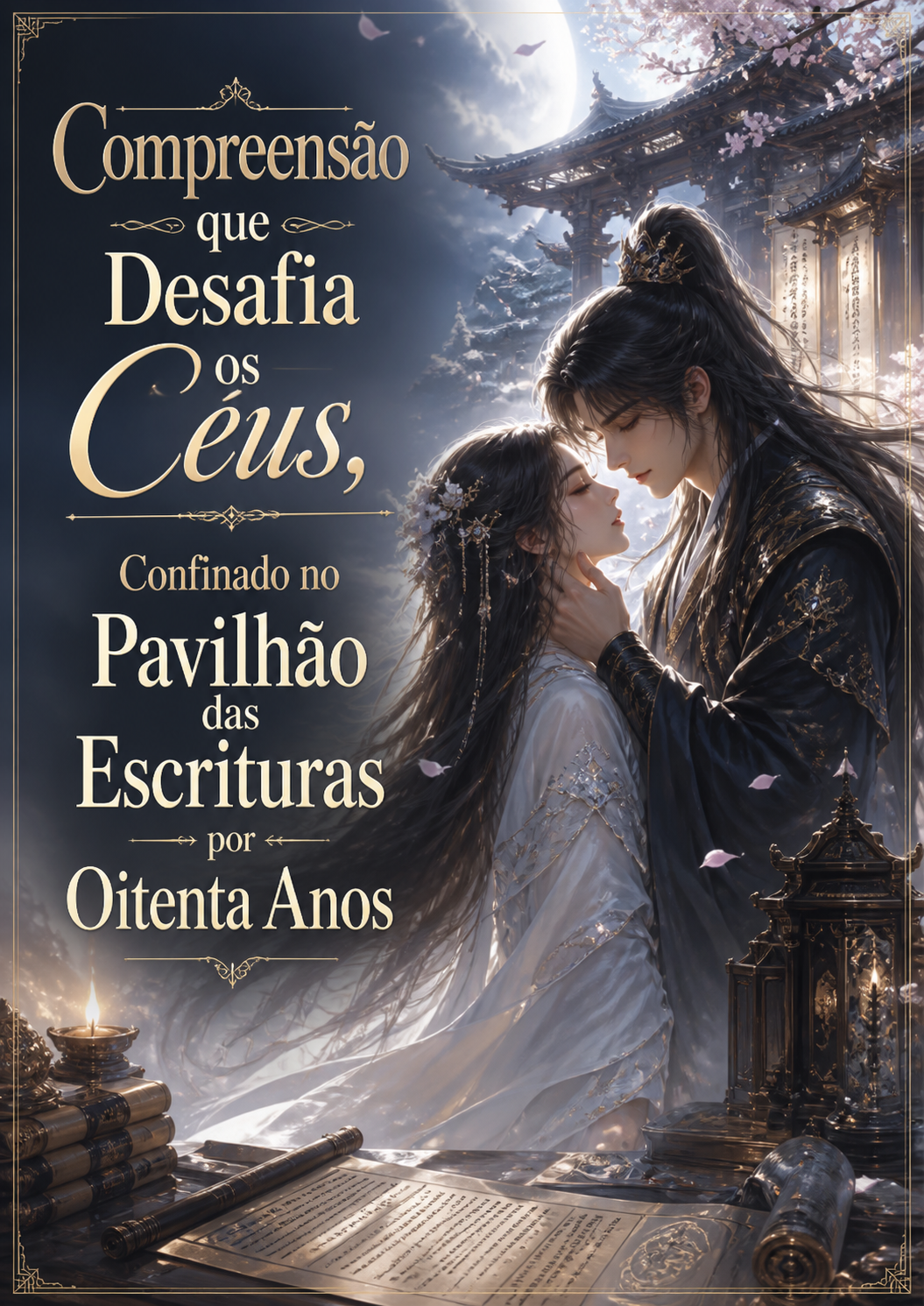 Compreensão que Desafia os Céus, Confinado no Pavilhão das Escrituras por Oitenta Anos