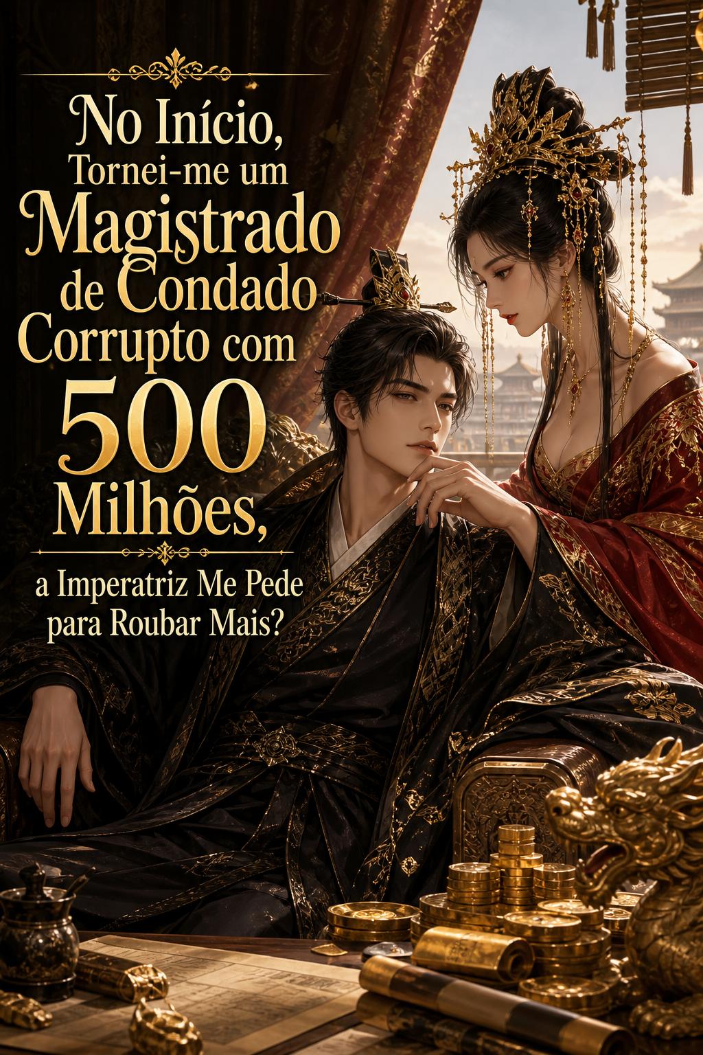 No Início, Tornei-me um Magistrado de Condado Corrupto com 500 Milhões, a Imperatriz Me Pede para Roubar Mais?